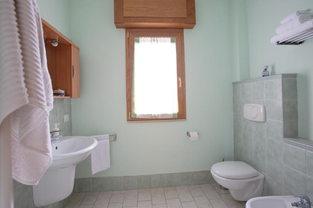 A bathroom at La Casa del Gelso Fiorito