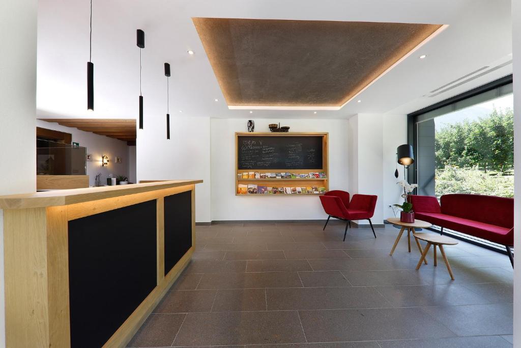 Kuchyň nebo kuchyňský kout v ubytování Hotel Törggelehof
