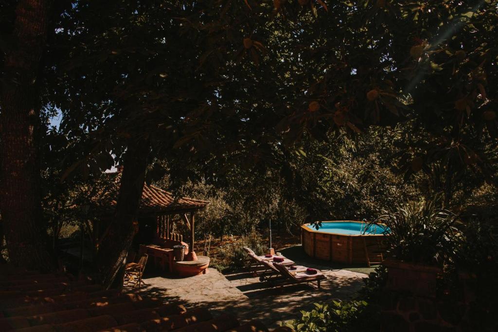 Zahrada ubytování Holiday Home Cloty