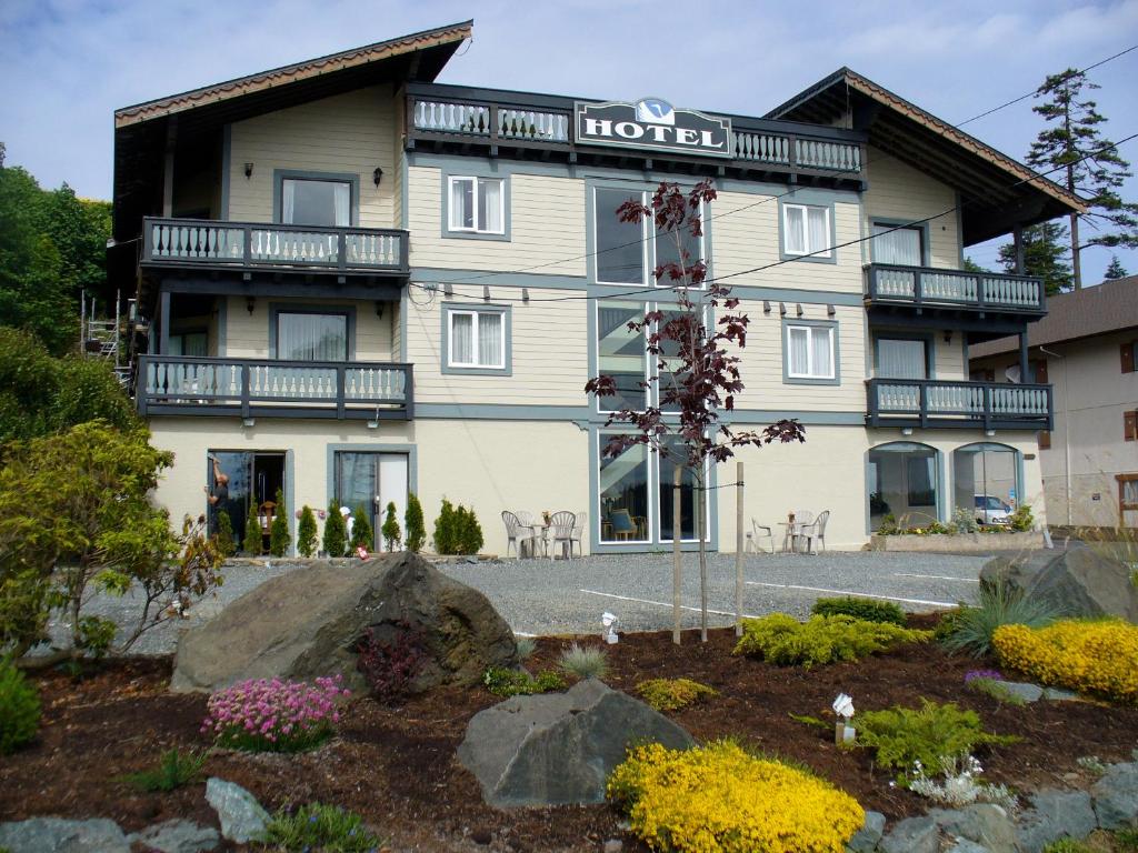 Zahrada ubytování Heron's Landing Hotel