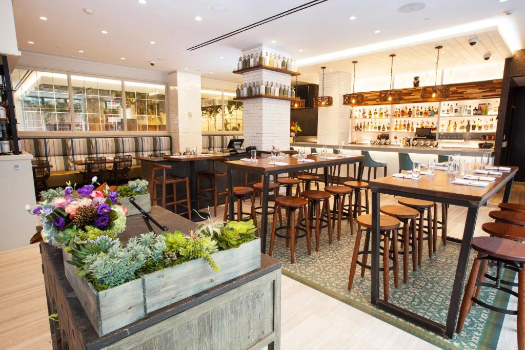 Restaurace v ubytování INNSiDE by Meliá New York Nomad