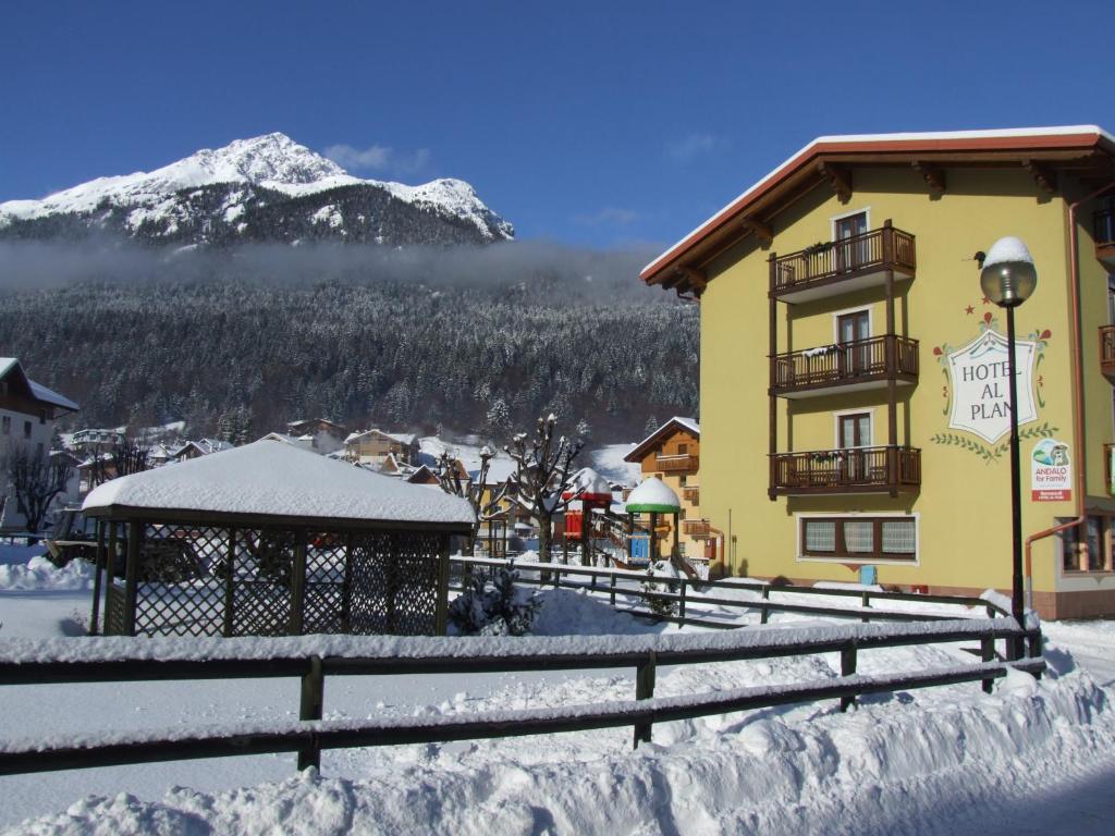 Hotel Al Plan Andalo v zimě