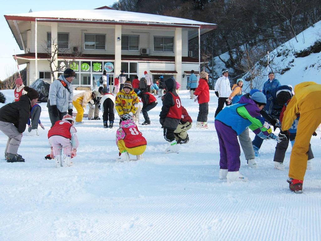 Hosté ubytování 森林公園スイス村 ロッジやまの家
