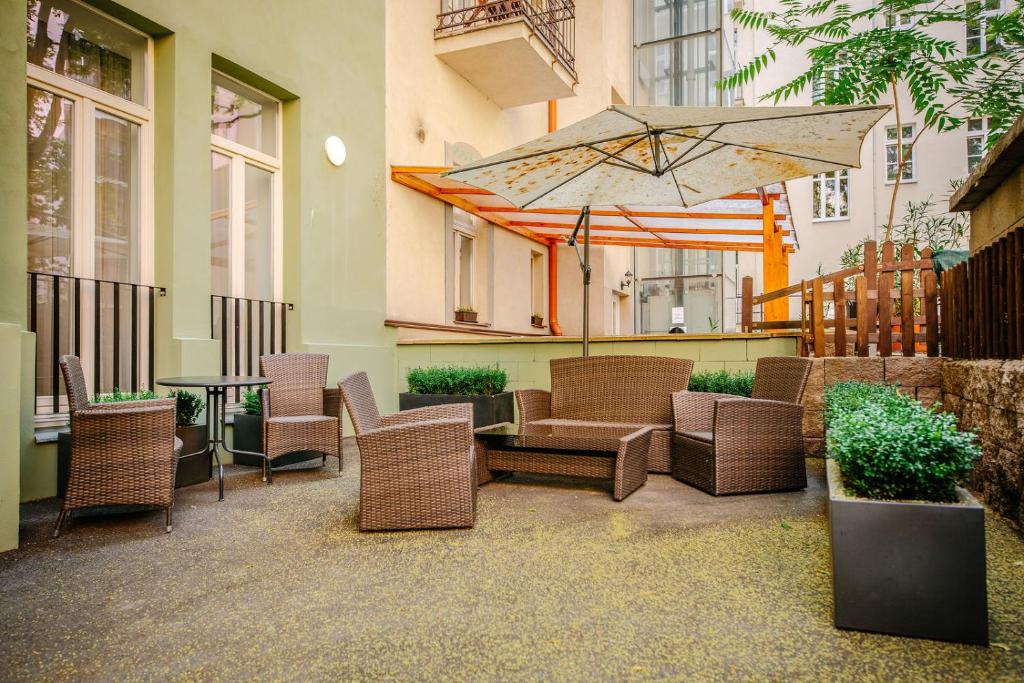 Posezení v ubytování Hotel NOIR