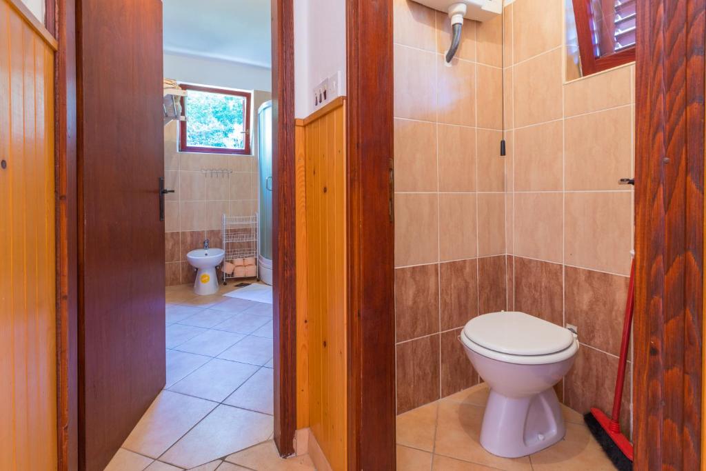 Koupelna v ubytování APARTMAN VERA