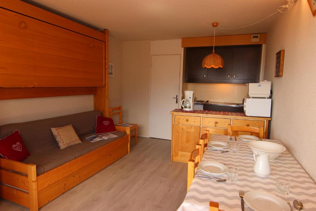 Kuchyň nebo kuchyňský kout v ubytování Roche Blanche Appartements VTI