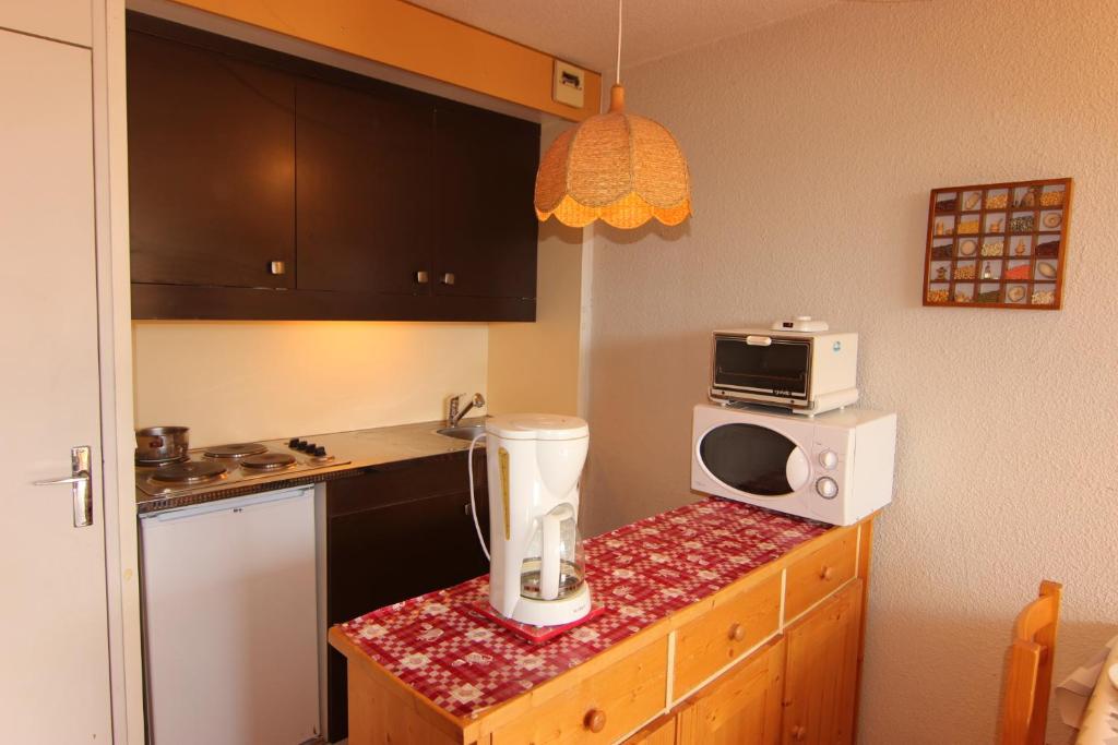 Kuchyň nebo kuchyňský kout v ubytování Roche Blanche Appartements VTI