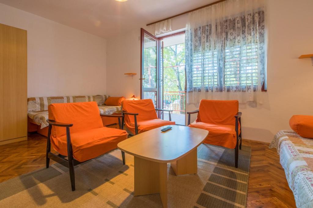 Posezení v ubytování APARTMAN VERA
