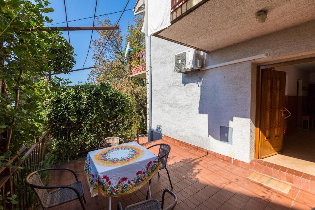 Balkón nebo terasa v ubytování APARTMAN VERA