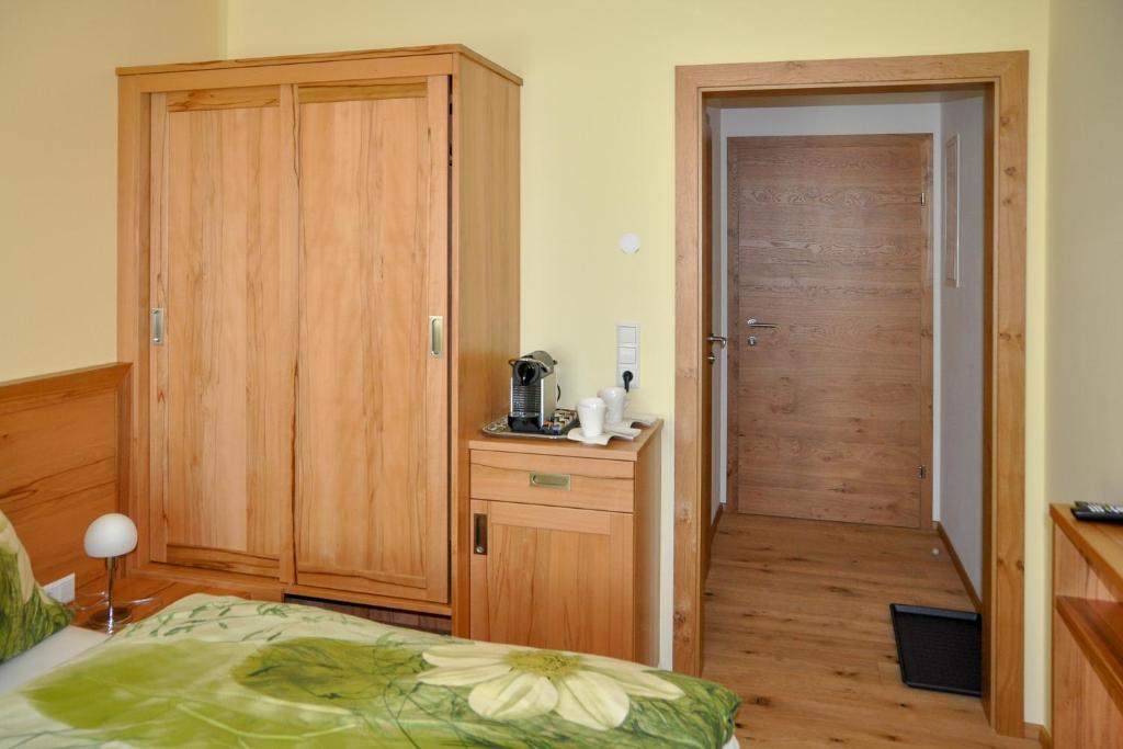 Postel nebo postele na pokoji v ubytování Simandlhof