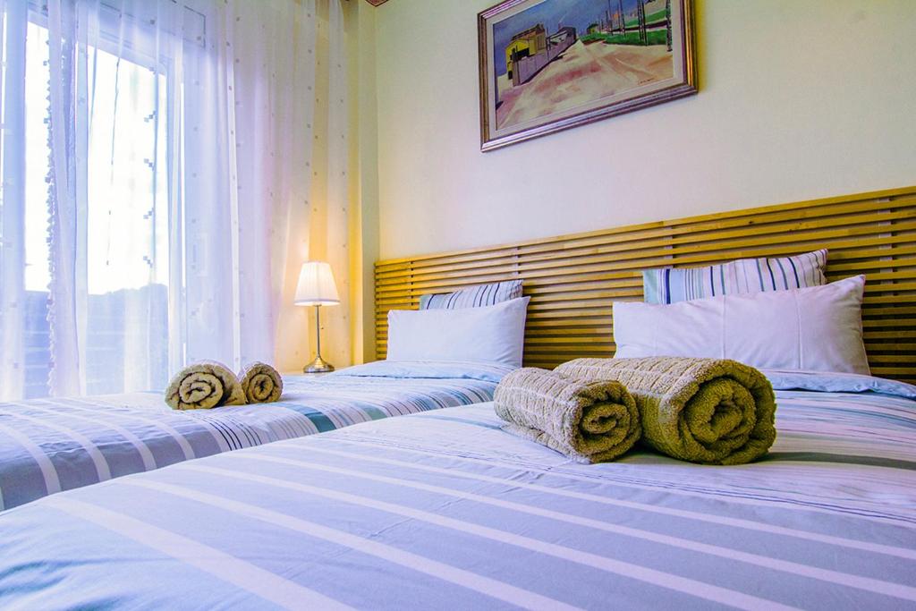 Posteľ alebo postele v izbe v ubytovaní Unique Cozy Scenic Penthouse
