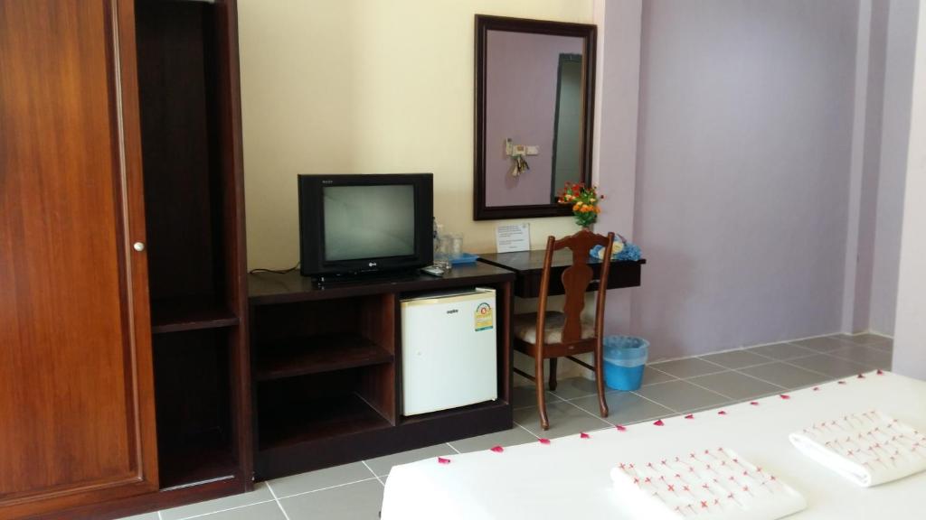 TV a/nebo společenská místnost v ubytování Number 1 Guesthouse