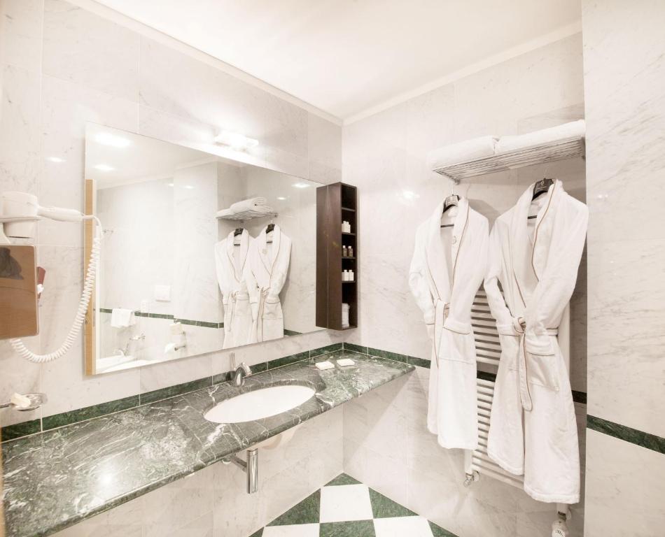 Ванная комната в Grand Hotel Spiaggia