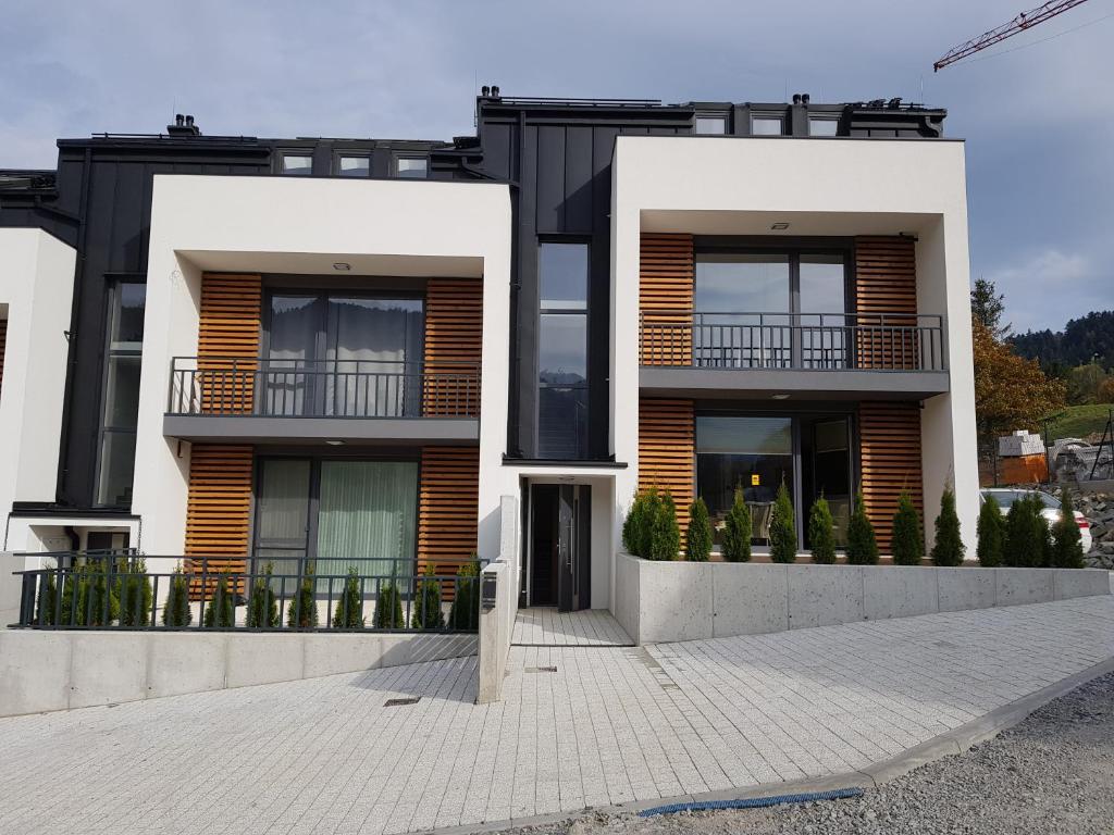 Budova, v ktorej sa apartmán nachádza