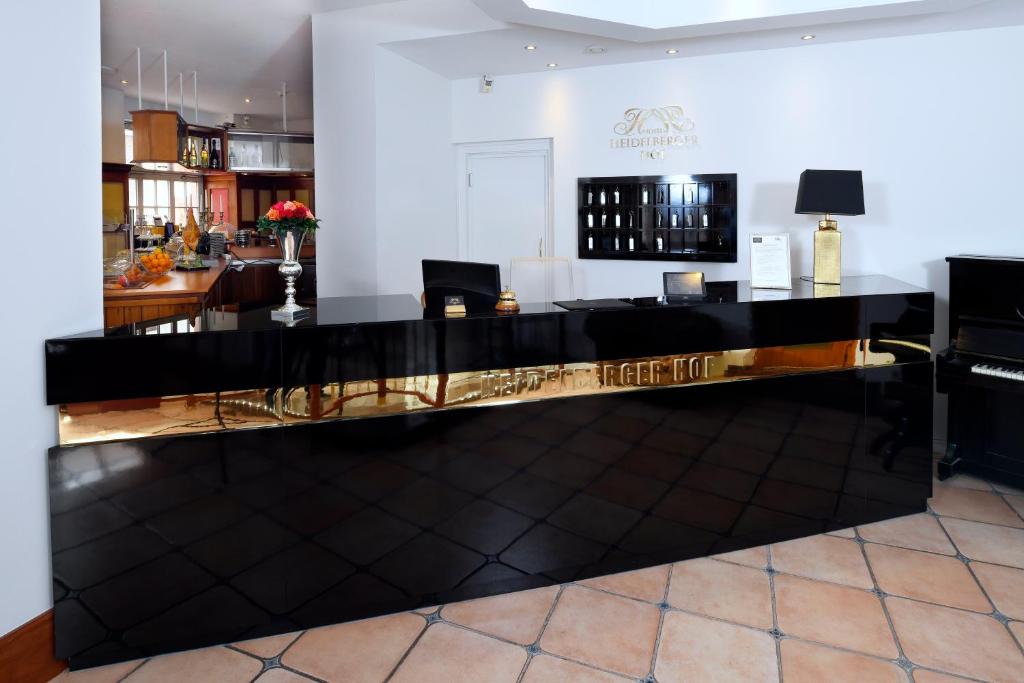 Lounge nebo bar v ubytování Hotel Heidelberger Hof