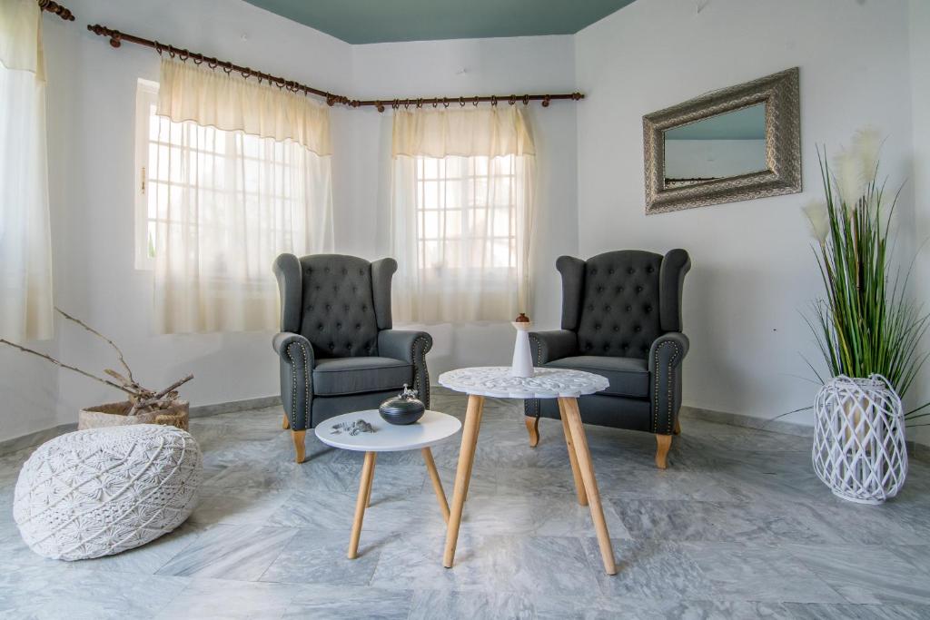 Posezení v ubytování Hotel Agios Thomas