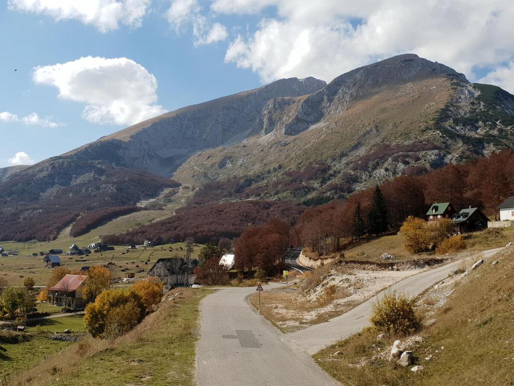 Pokrajina v okolici lovske koče