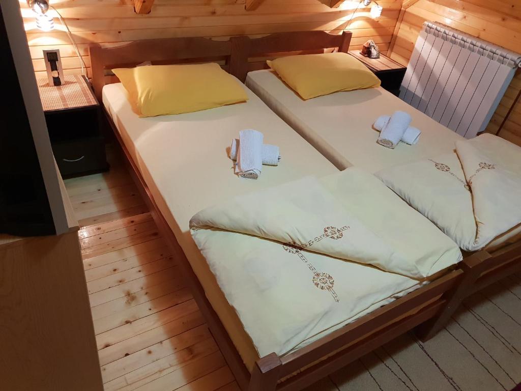 Postelja oz. postelje v sobi nastanitve Guest house Anka