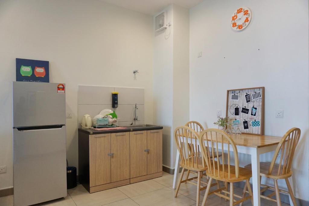 Kuchyň nebo kuchyňský kout v ubytování PM Octagon Ipoh Suites & Apartment 1