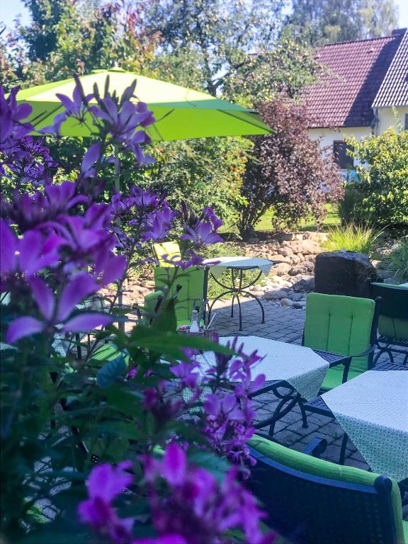Zahrada ubytování Gästehaus an der Sempt - Wohlfühlen auf dem Lande