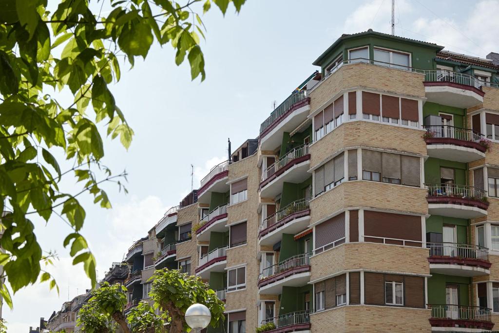 Budova, v ktorej sa apartmán nachádza