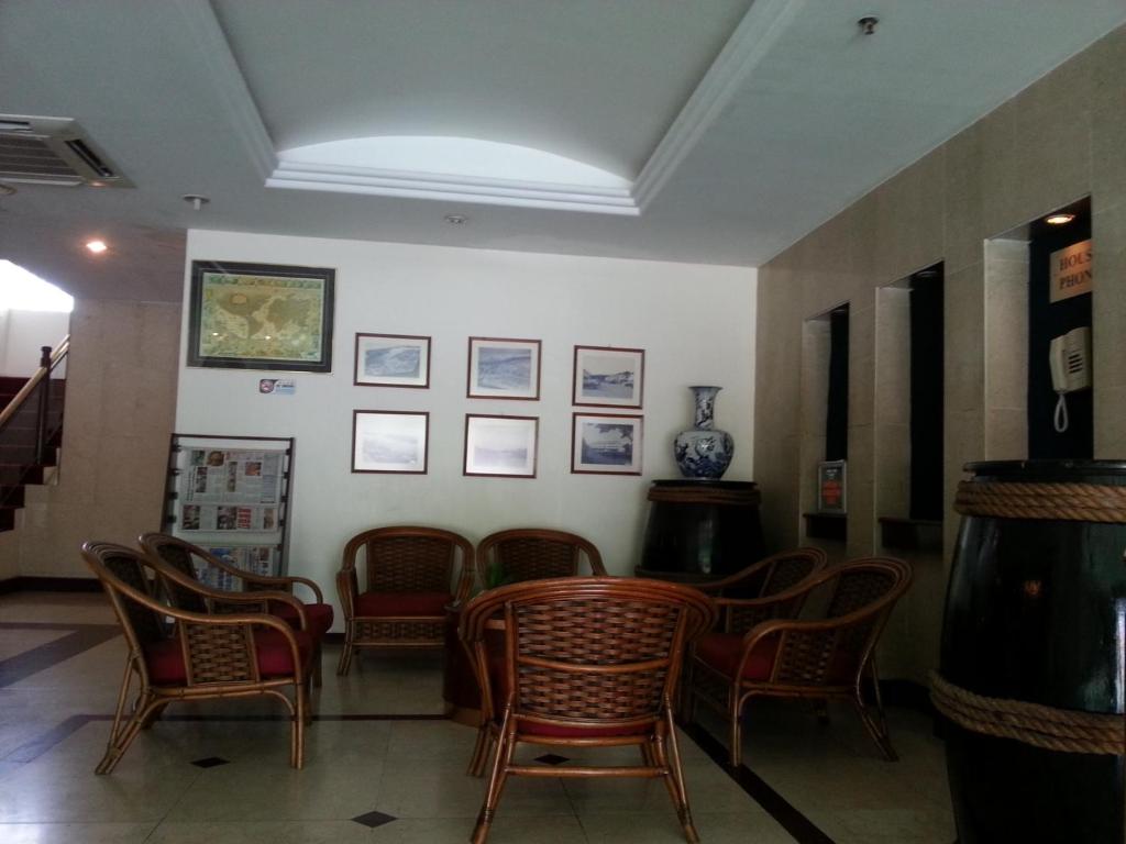 Posezení v ubytování Pacific Orient Hotel ( 凯富大酒店 )