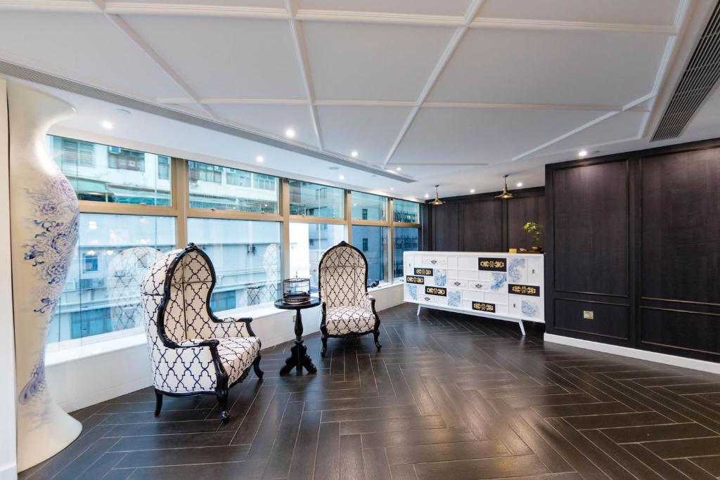 Istumisnurk majutusasutuses Tung Nam Lou Art Hotel