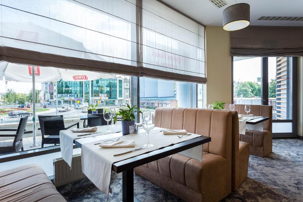 Posezení v ubytování Qubus Hotel Kielce