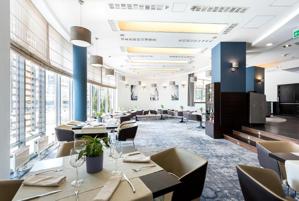 Posezení v ubytování Qubus Hotel Kielce