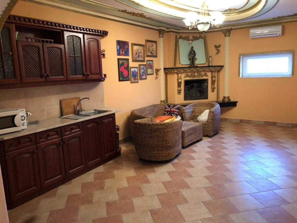 Posezení v ubytování Hotel Nikolet