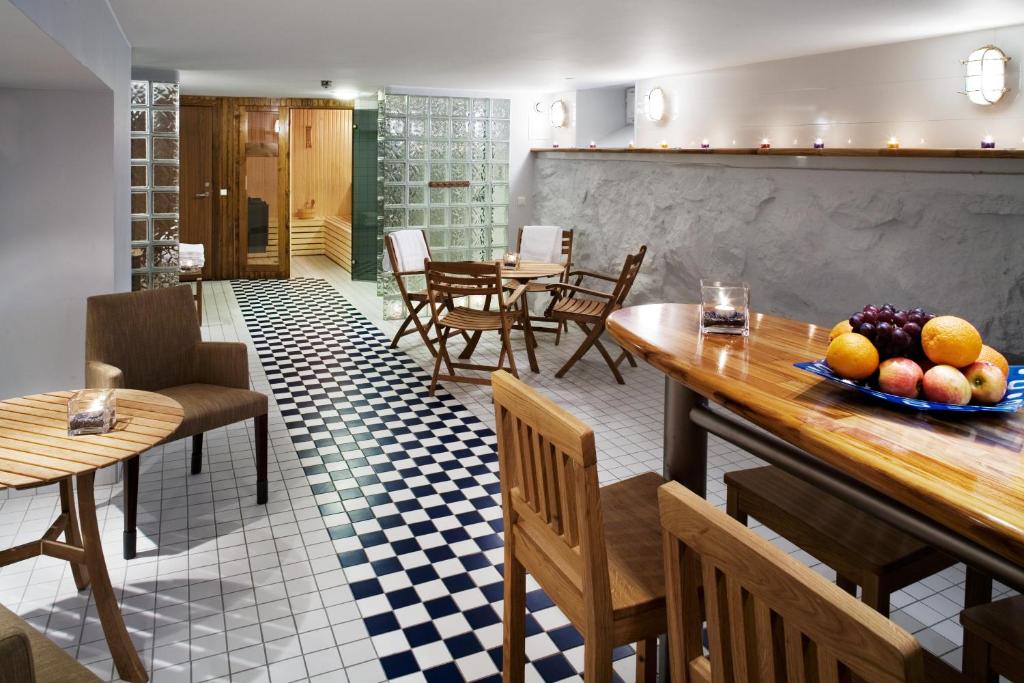 Posezení v ubytování Home Hotel Kung Oscar