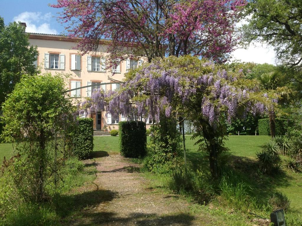 Zahrada ubytování Domaine du Pegulier