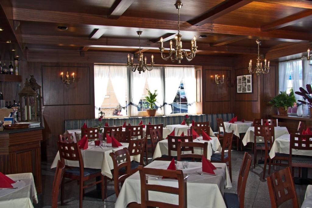 Restaurace v ubytování Hotel Albergo Mamma Rosa