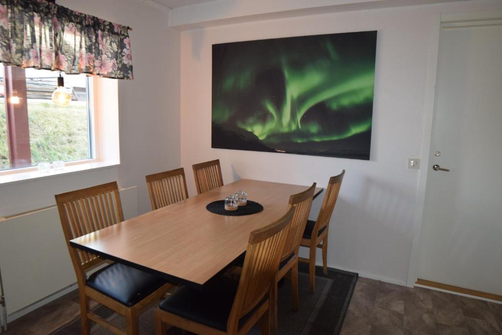 Posezení v ubytování Abisko Hostel