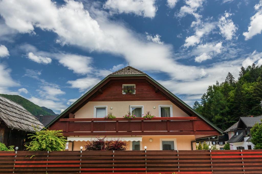 Budova, kde se bed and breakfast nachází