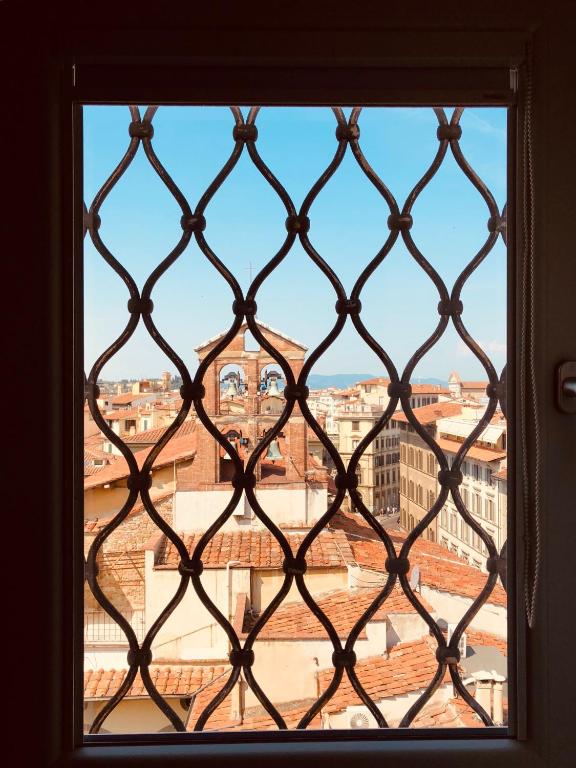 Nespecifikovaný výhled na destinaci Florencie nebo výhled na město při pohledu z hotelu