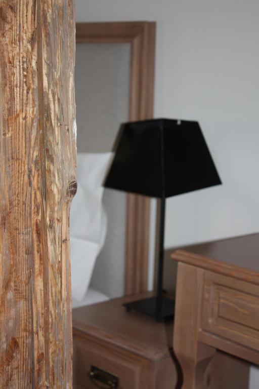 Postel nebo postele na pokoji v ubytování Hotel Hahnmühle 1323