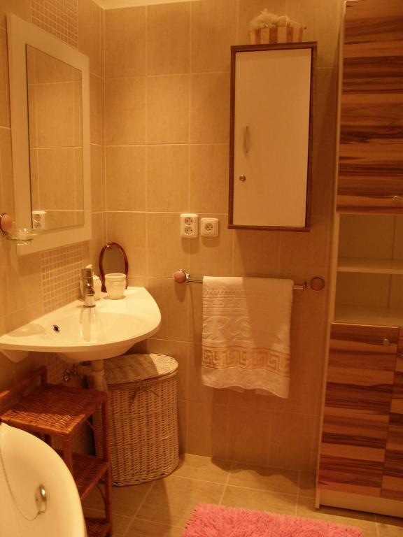 Łazienka w obiekcie Apartments Meixner