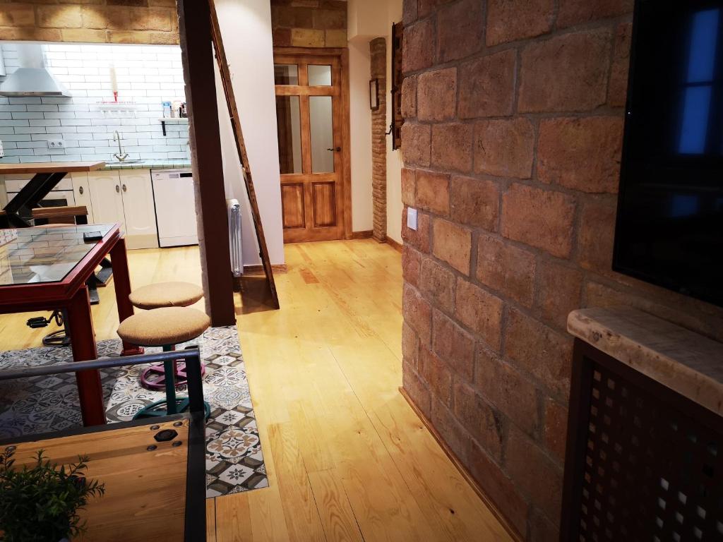 Kuchyň nebo kuchyňský kout v ubytování El Capricho de Sagasta
