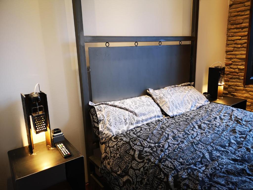 Postel nebo postele na pokoji v ubytování El Capricho de Sagasta