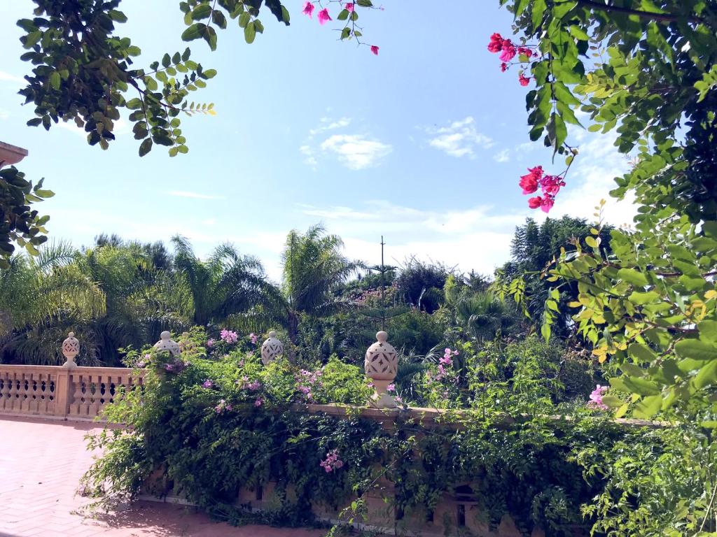 A garden outside VILLA MARRONE - Relais -