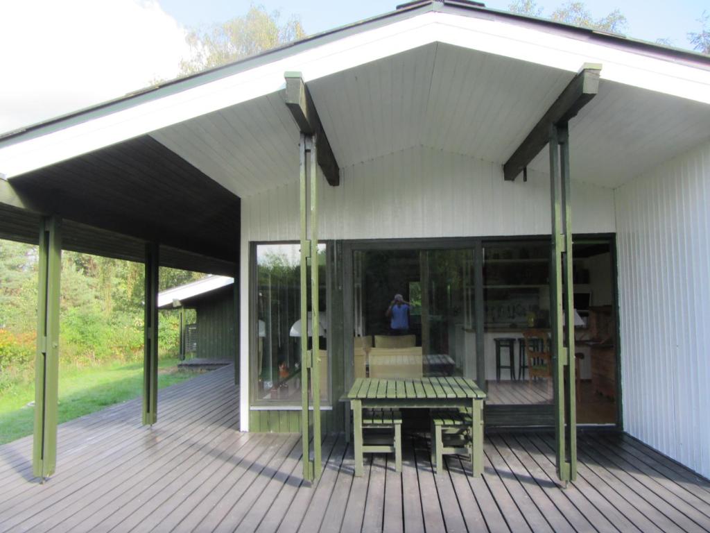 Balkón nebo terasa v ubytování Holiday Home Holmehøj