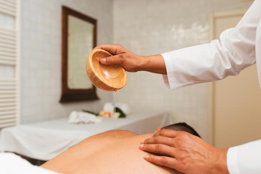 Lázně a/nebo wellness v ubytování Foro Appio Mansio Hotel