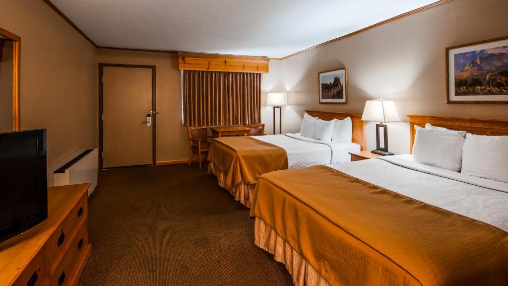 Deadwood Miners Hotel & Restaurant - Chambre Queen De Luxe Avec Deux Lits Queen
