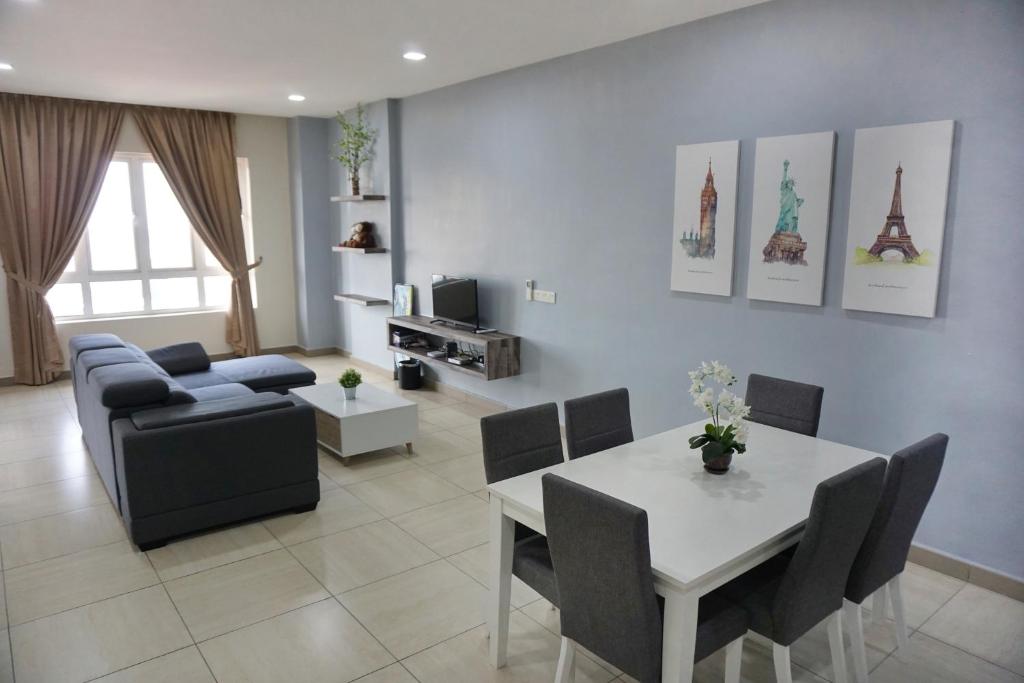 Posezení v ubytování PM Octagon Ipoh Suites & Apartment 1