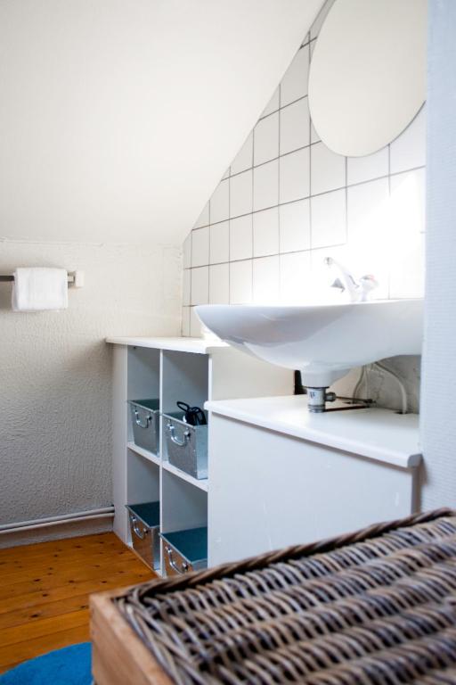 Kuchyň nebo kuchyňský kout v ubytování B&B Lodging At 8