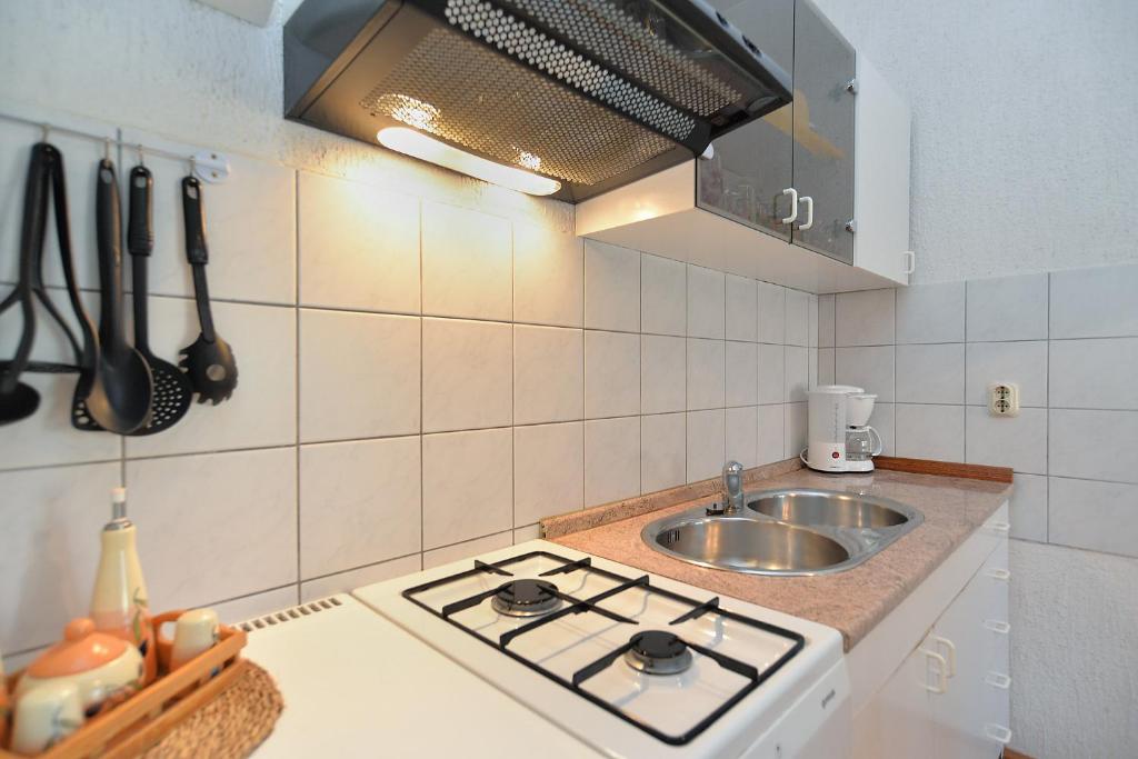 Kuchnia lub aneks kuchenny w obiekcie Apartments Vrcevan 811