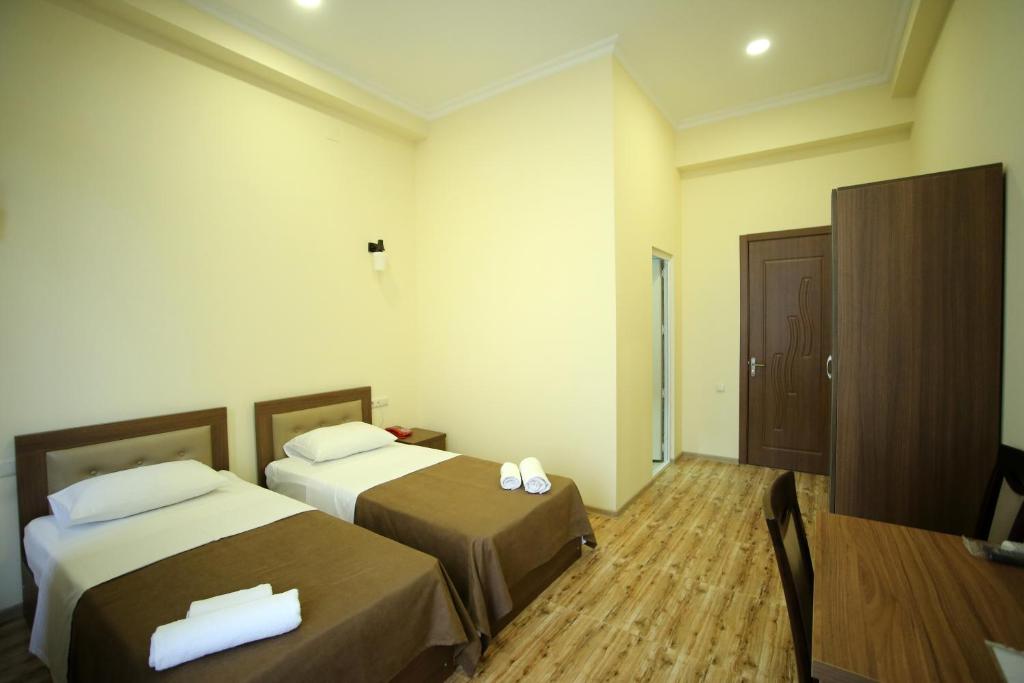 Postel nebo postele na pokoji v ubytování Hotel Comfort