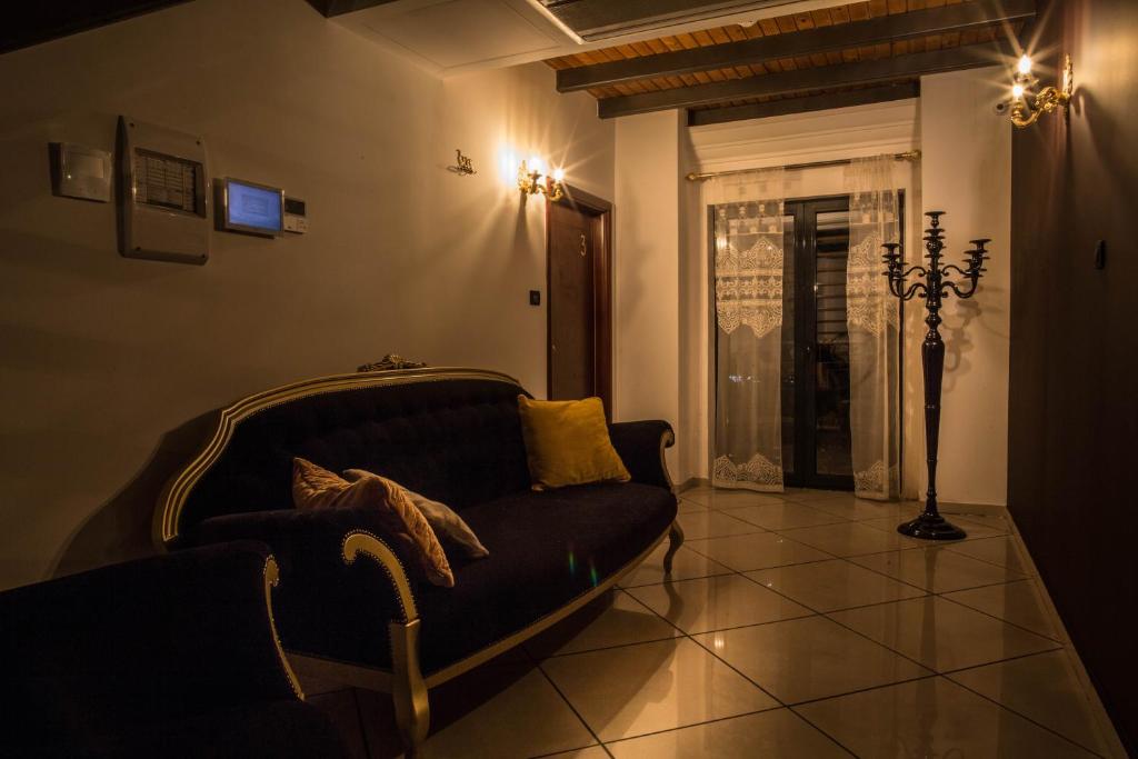 Posezení v ubytování GARNI HOTEL ATRIUM