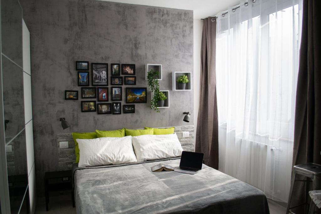 Posteľ alebo postele v izbe v ubytovaní Warrest - Short Rent Apartments